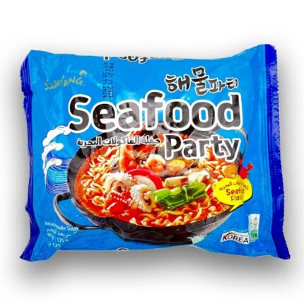 نودل کره ای غذاهای دریایی سامیانگ